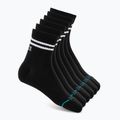 Calzini Stance Core Quarter 6 pairs black