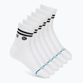 Calzini Stance Core Quarter 6 pairs white
