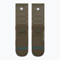Calzini Stance Digzig Light Crew olive 3