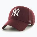 47 Brand MLB New York Yankees MVP berretto da baseball marrone scuro 3
