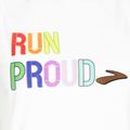 Maglietta da corsa Brooks Distance Graphic Tank donna bianco/arcobaleno/brow 3