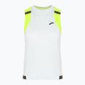 Maglia da corsa Brooks Carbonite Tank donna grigio ghiaccio/ jacquard nightlife