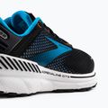 Scarpe da corsa da uomo Brooks Adrenaline GTS 22 nero/blu/arancione 9