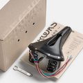 Brooks England Flyer Sella da bicicletta nera scolpita 8