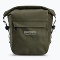 Brooks England Scape Pannier Small 10-13 l fango verde bicicletta pannier 2