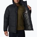Piumino Columbia Pike Lake Uomo con cappuccio nero 4