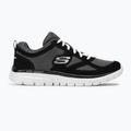 SKECHERS Burns Agoura nero/bianco scarpe da uomo 2