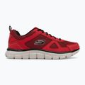 SKECHERS Track Bucolo scarpe da uomo rosso/nero 2