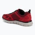 SKECHERS Track Bucolo scarpe da uomo rosso/nero 3