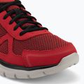 SKECHERS Track Bucolo scarpe da uomo rosso/nero 7