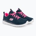 SKECHERS Graceful Get Connected - scarpe da donna, blu/rosa 4