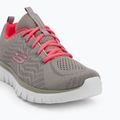 SKECHERS Graceful Get Connected scarpe da donna grigio/corallo 7