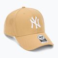 47 Brand MLB New York Yankees MVP berretto da baseball marrone chiaro