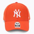 47 Brand MLB New York Yankees MVP berretto da baseball arancione vibrante 2