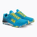 Scarpe da corsa da uomo HOKA Evo Jawz cyan/citrus 4