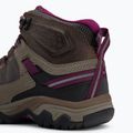 Stivali da trekking da donna KEEN Targhee III Mid WP weiss/boysenberry 10