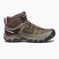Stivali da trekking da donna KEEN Targhee III Mid WP weiss/boysenberry 11