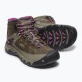 Stivali da trekking da donna KEEN Targhee III Mid WP weiss/boysenberry 13
