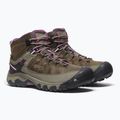 Stivali da trekking da donna KEEN Targhee III Mid WP weiss/boysenberry 14