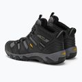 Scarpe da trekking da uomo KEEN Koven Mid WP nero/grigio acciaio 3