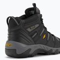 Scarpe da trekking da uomo KEEN Koven Mid WP nero/grigio acciaio 9