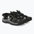 KEEN Rapids H2 sandali da trekking da uomo nero/grigio acciaio 4