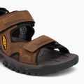 KEEN Targhee III Punta Aperta sandali da uomo bison/mulch 7
