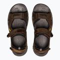 KEEN Targhee III Punta Aperta sandali da uomo bison/mulch 5