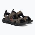 KEEN Targhee III Open Toe sandali da trekking da uomo grigio/nero 4