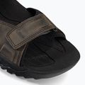 KEEN Targhee III Open Toe sandali da trekking da uomo grigio/nero 7