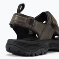 KEEN Targhee III Open Toe sandali da trekking da uomo grigio/nero 8