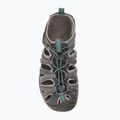 KEEN Whisper sandali da trekking da donna grigio medio/verde pavone 6