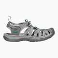 KEEN Whisper sandali da trekking da donna grigio medio/verde pavone 11