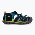KEEN Seacamp II CNX sandali per bambini nero/blu brillante 2