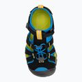 KEEN Seacamp II CNX sandali per bambini nero/blu brillante 5