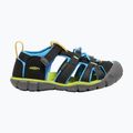 KEEN Seacamp II CNX sandali per bambini nero/blu brillante 8