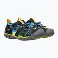 KEEN Seacamp II CNX sandali per bambini nero/blu brillante 9