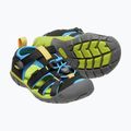 KEEN Seacamp II CNX sandali per bambini nero/blu brillante 12