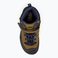 KEEN Redwood Mid WP, scarponcini da trekking per bambini in oro scuro/indaco antico 6