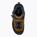 KEEN Redwood Mid WP, scarponcini da trekking junior in oro scuro/indaco antico 6