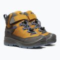 KEEN Redwood Mid WP, scarponcini da trekking junior in oro scuro/indaco antico 12