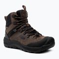 Scarpe da trekking da uomo KEEN Revel IV Mid Polar terra scura/caramello cafe