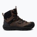 Scarpe da trekking da uomo KEEN Revel IV Mid Polar terra scura/caramello cafe 2