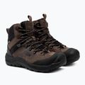 Scarpe da trekking da uomo KEEN Revel IV Mid Polar terra scura/caramello cafe 4