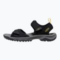 KEEN Targhee III Open Toe H2 sandali da trekking da uomo nero/giallo 8