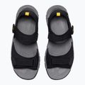 KEEN Targhee III Open Toe H2 sandali da trekking da uomo nero/giallo 9