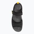 KEEN Targhee III Open Toe H2 sandali da trekking da uomo nero/giallo 6