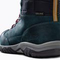 KEEN Greta Boot WP stivali da neve per bambini blu corallo/rosa pavone 9