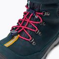 KEEN Greta Boot WP stivali da neve per bambini blu corallo/rosa pavone 10