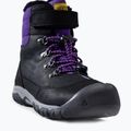 KEEN Greta Boot WP stivali da neve per bambini nero/viola 7